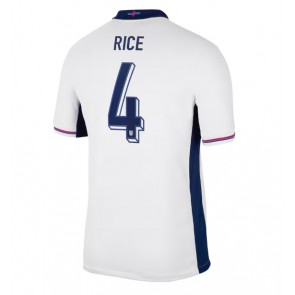 England Declan Rice #4 Replika Hjemmebanetrøje EM 2024 Kortærmet